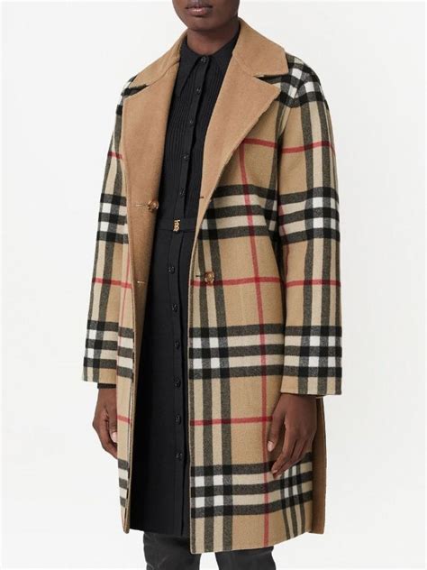 burberry nova check mantel|how to check burberry coat.